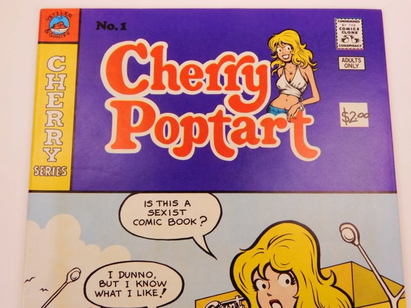 Cherry Poptart 1 1982 First Print Comic Books Bronze Age Humor Satire Hipcomic