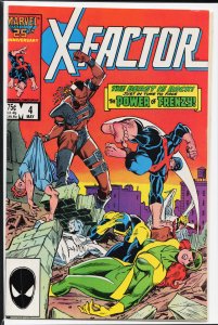 X-Factor #4 (1986) X-Factor [Key Issue]