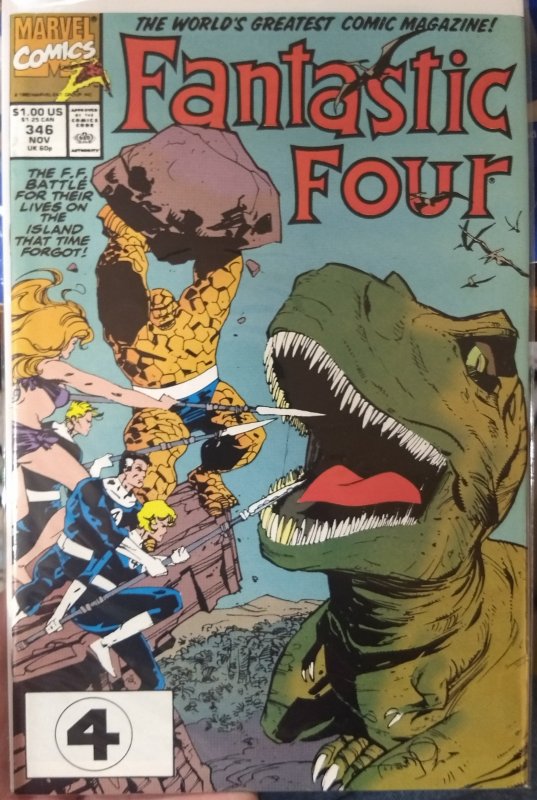 Fantastic Four #346 (1990) VF