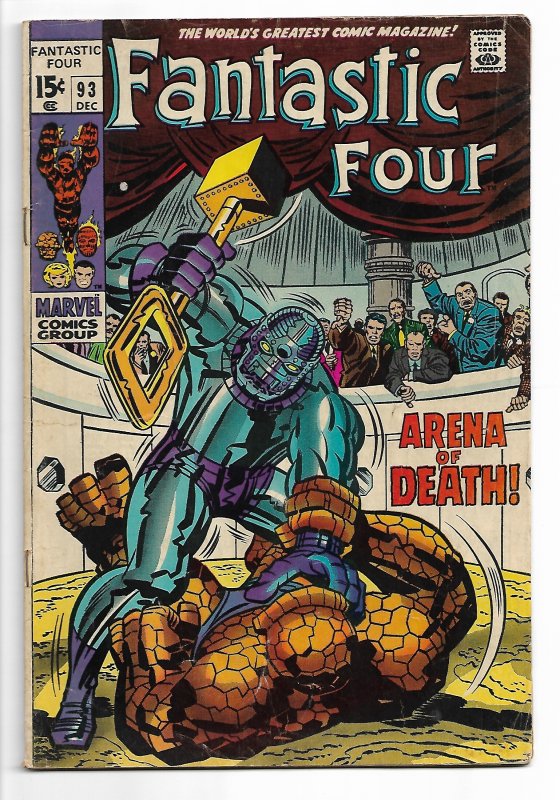 Fantastic Four #93 (1969) VG+