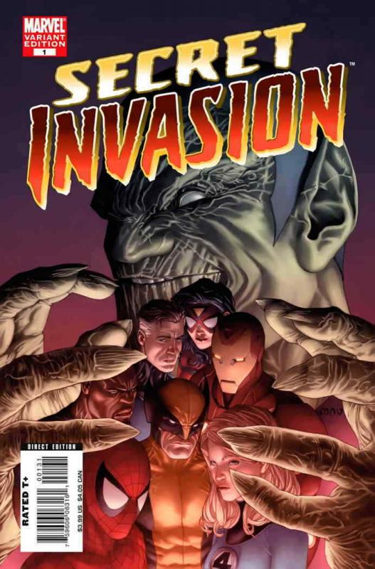 Secret Invasion #1B VF/NM; Marvel | save on shipping - details inside