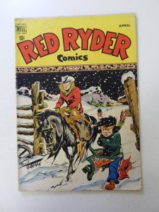 Red Ryder Comics #57 (1948) VG condition pencil front cover