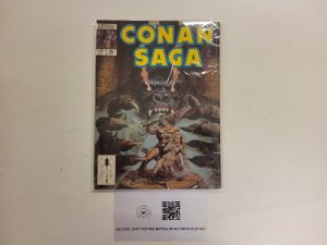 Conan Saga #18 VF Marvel Comics Magazine 10 TJ24