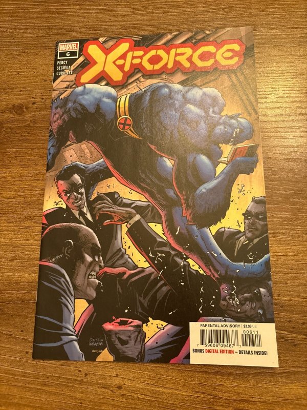 Lot Of 4 X-Force Marvel Comic Books # 5 6 7 8 NM X-Men Wolverine 10 J430