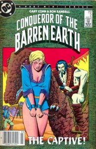 Conqueror of the Barren Earth #2 (Newsstand) VG ; DC | low grade comic