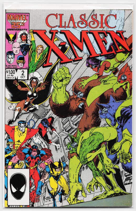 Classic X-Men #2 (1986) X-Men