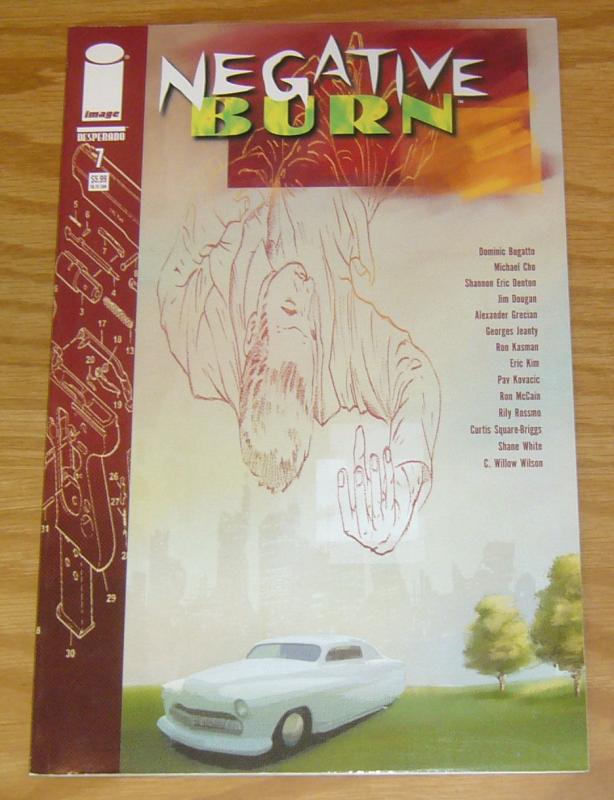 Negative Burn v2 #7 VF/NM first appearance of PROOF bigfoot - grecian & rossmo