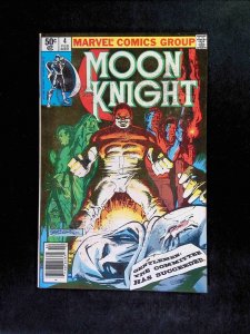 Moon Knight #4  MARVEL Comics 1981 FN- NEWSSTAND