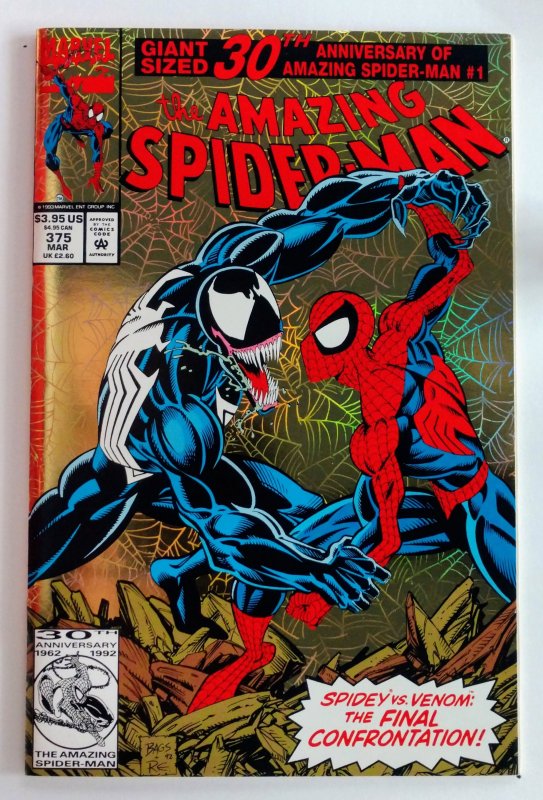 The Amazing Spider-Man #375 (VF/NM, 1993)