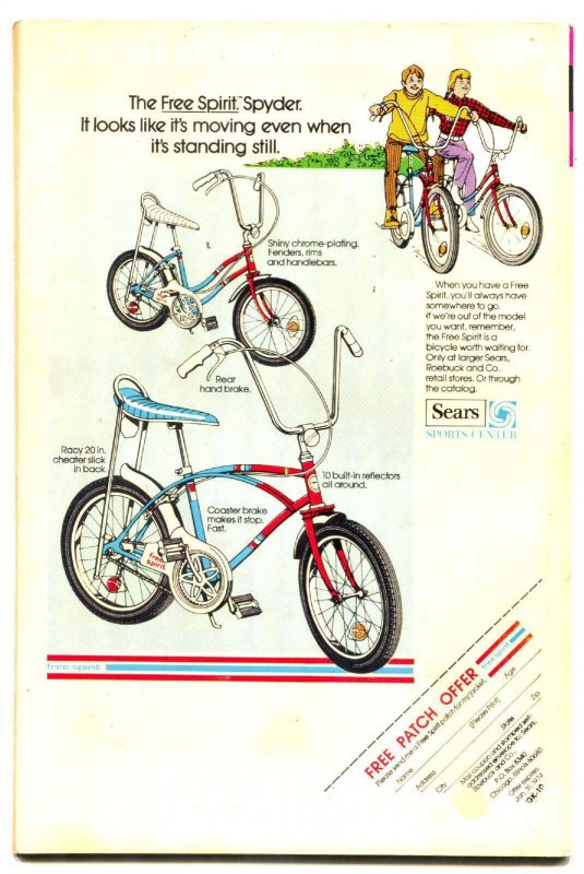 Dark Shadows #23 1973- FUN CATALOG- Gold Key Comics FN