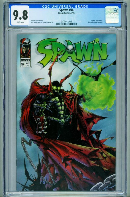 SPAWN #46 CGC 9.8-1996-Image-Comic book-3879912006