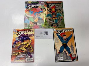 4 Superman DC comic book #14 82 221 226 94 KM10