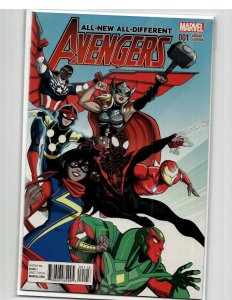 All-New, All-Different Avengers #1 Vecchio Cover (2016) The Avengers