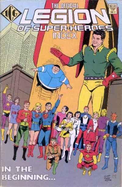 Official Legion of Super-Heroes Index #1, NM (Stock photo)