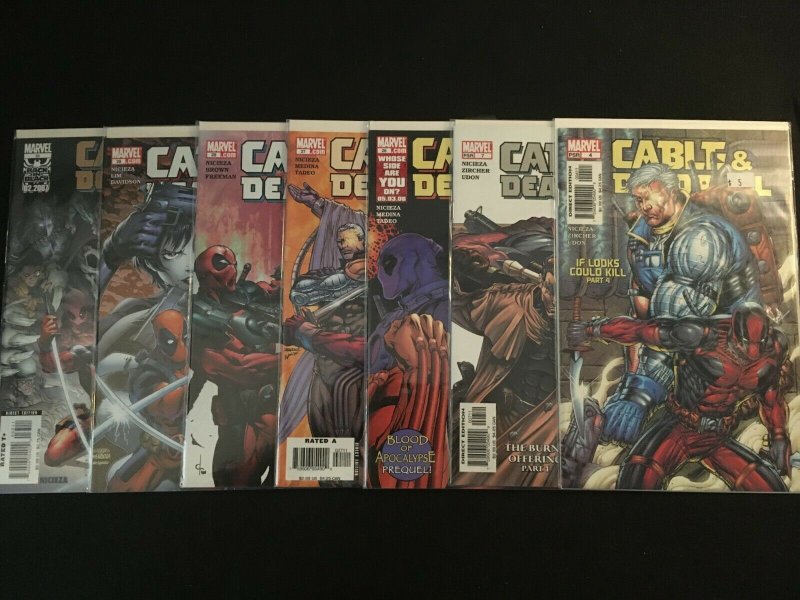 CABLE & DEADPOOL #4, 7, 26, 27, 28, 29, 35  VFNM Condition