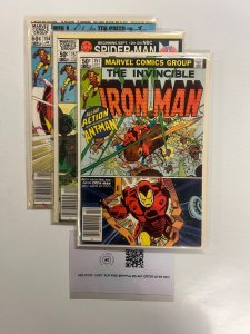 3 Iron Man Marvel Comic Books # 151 153 154 Thor Avengers Spiderman 65 SM5