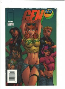 Gen 13 #12 FN 6.0 Newsstand Image Comics 1996 J. Scott Campbell