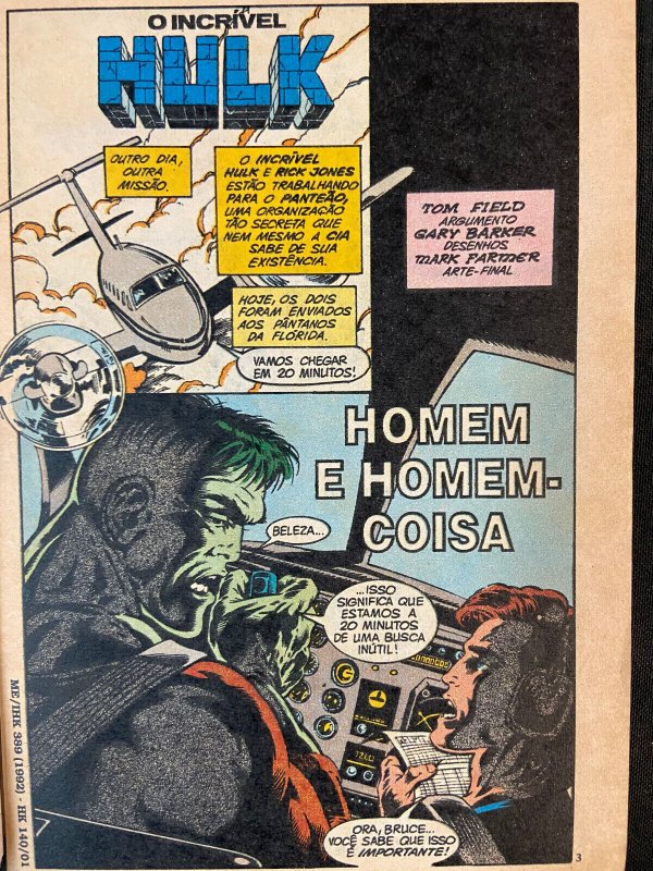 O NOVO INCRIVEL HULK #140 DIGEST SIZED BRAZIL EDITION COMIC VF