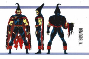 Official Handbook of the Marvel Universe Sheet- Demogoblin