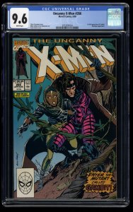 Uncanny X-Men #266 CGC NM+ 9.6 White Pages 1st Appearance Gambit! Mystique!