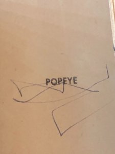 Popeye in Deep-Sea Danger (1980) A Big Little Book