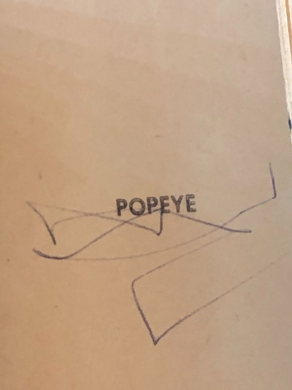 Popeye in Deep-Sea Danger (1980) A Big Little Book