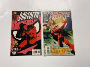 4 Daredevil Marvel Comics Books #344 345 353 354 35 LP3