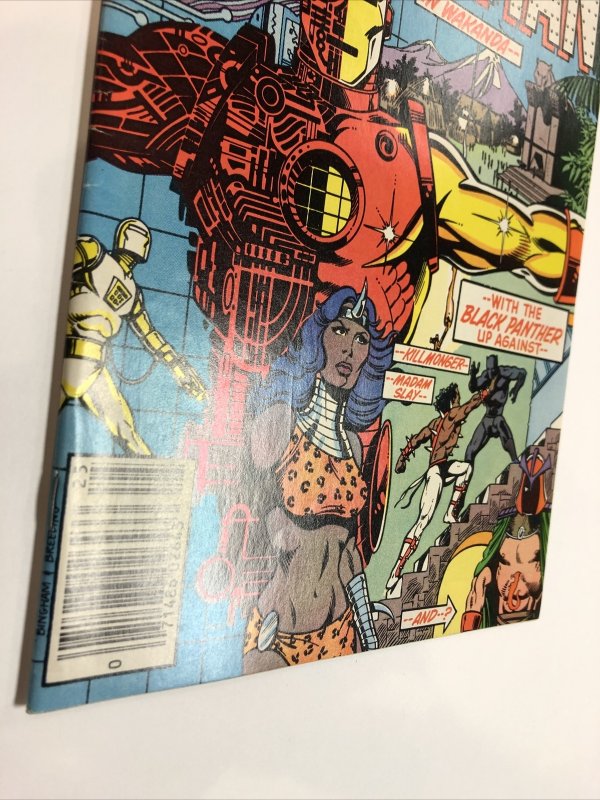 Iron Man Annual (1982) # 5 (VF) Madame Slay & Killmonger | Newsstand