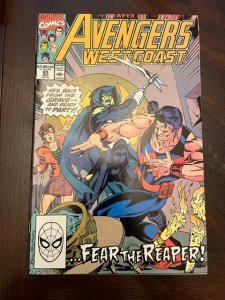 Avengers West Coast #65 Direct Edition (1990) - NM