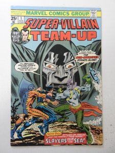 Super-Villain Team-Up #1 (1975) FN+ Condition!