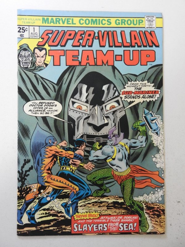 Super-Villain Team-Up #1 (1975) FN+ Condition!