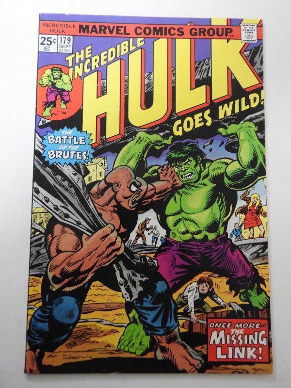 The Incredible Hulk #179 (1974) FN+ Condition! MVS intact!