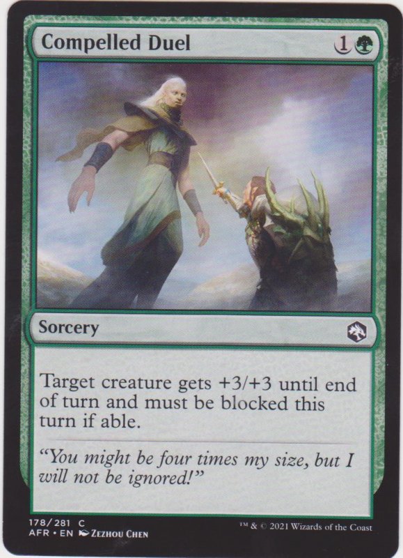 Magic the Gathering: Adventures in the Forgotten Realms - Compelled Duel