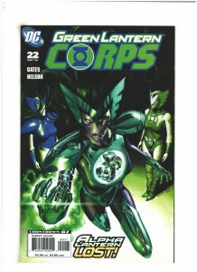 Green Lantern Corps #22 NM- 9.2 DC Comics 2008 Alpha Lantern