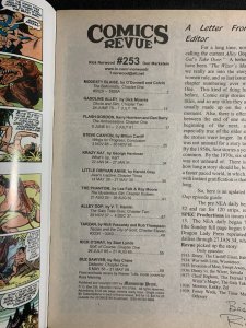 2007 COMICS REVUE Magazine #253 FN 6.0 Tarzan / Modesty Blaise / The Phantom