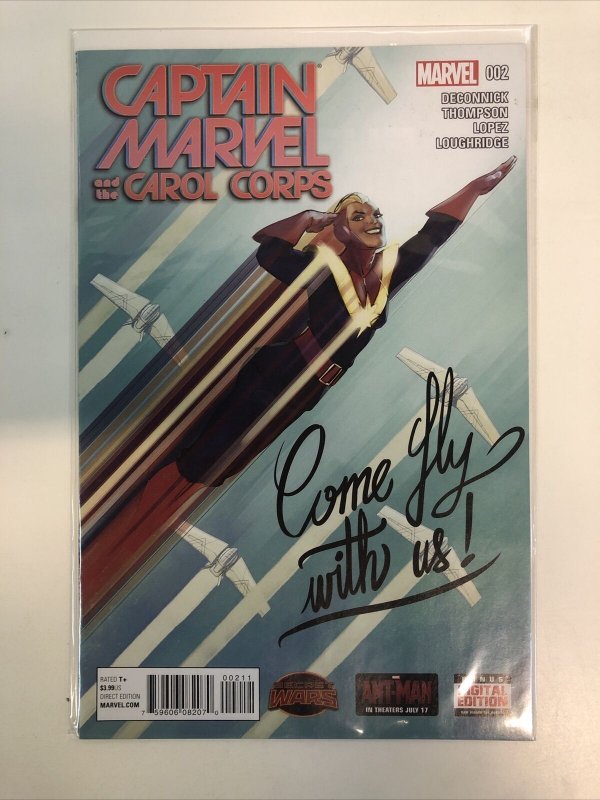 Secret Wars Captain Marvel And The Carol Corps (2015) Complete Set # 1-4 (VF/NM)