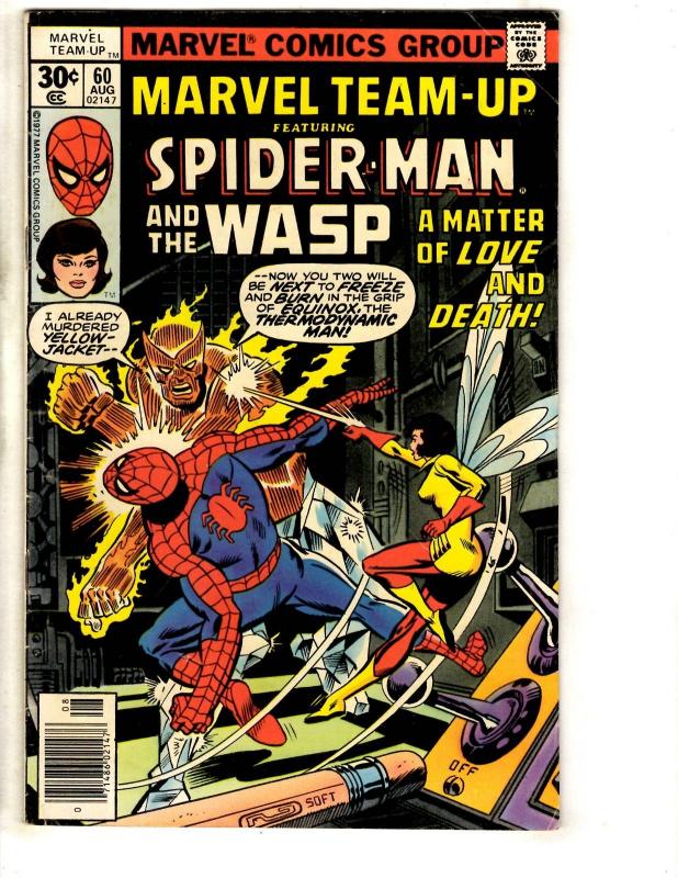 10 Marvel Team-Up Comic Books # 60 62 66 67 69 72 74 75 76 79 Spider-Man CR58