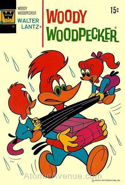 Woody Woodpecker (Walter Lantz…) #124A VG; Dell | low grade comic - save on ship