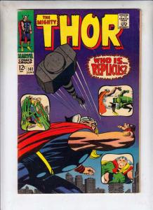 Thor, the Mighty #141 (Jun-67) FN Mid-Grade Thor