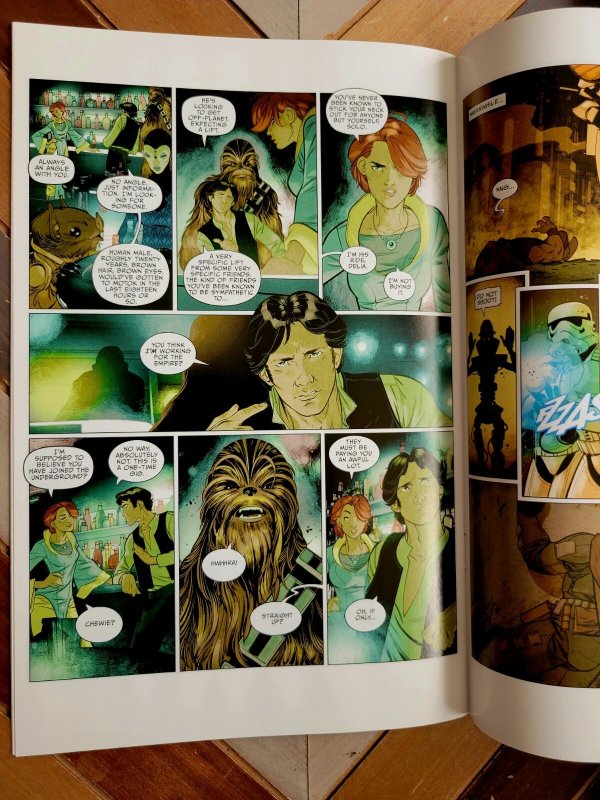 Star Wars Adventures: Smuggler's Run #1 (2020 IDW) VF/NM 1st App Commander Beck