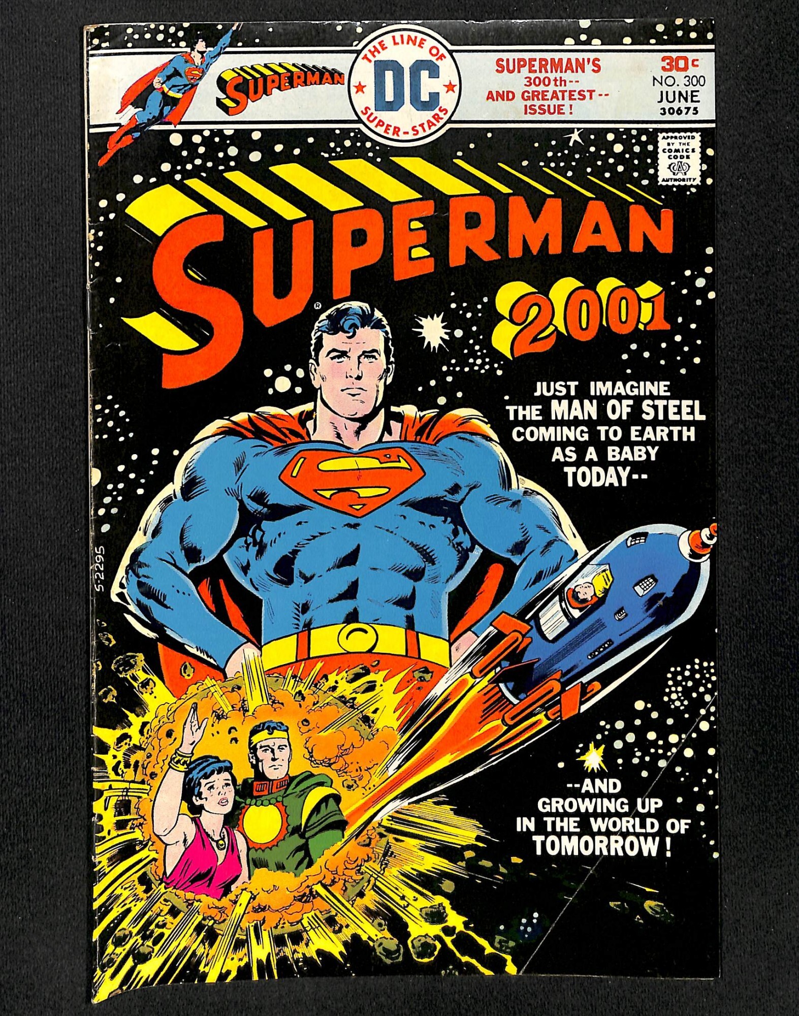 Superman 300 (1976) Comic Books Bronze Age, DC Comics, Superman
