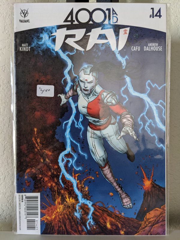 RAI Vol 2 #14 (4001 AD) (2016, Valiant) VARIANT!