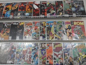 Huge Lot 140+ Comics W/ Captain America, Daredevil, ROM+ Avg VF- Condition!