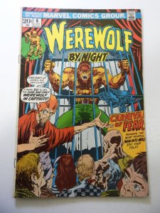 Werewolf by Night #6 (1973) VG Condition 1/2 tear bc, moisture stains bc