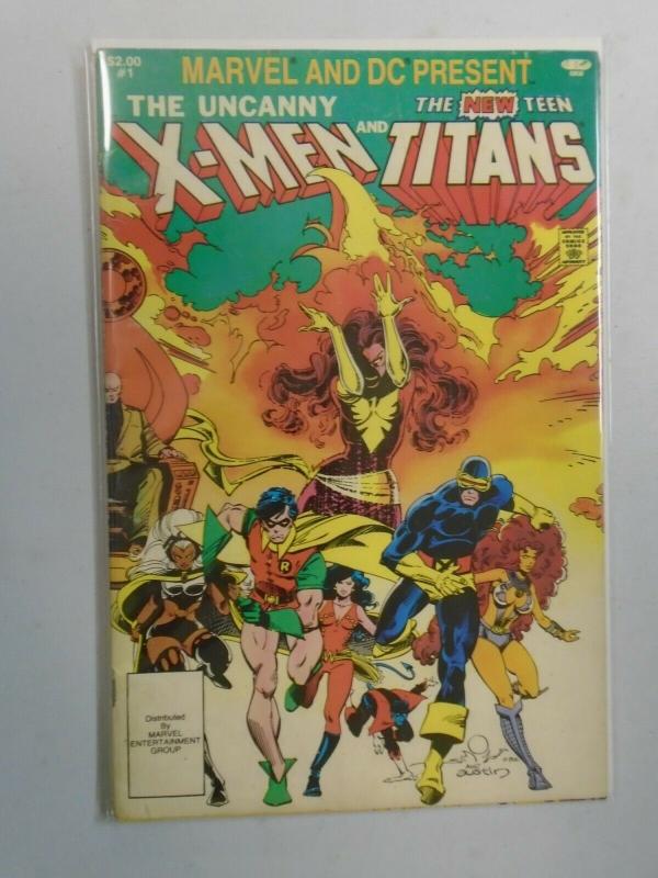 X-Men and the Teen Titans #1 (1982 1st print) 4.0/VG