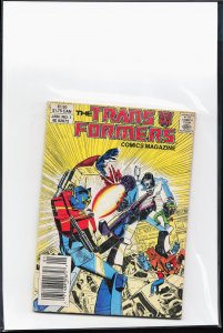 The Transformers #2 Second Print Cover (1984)