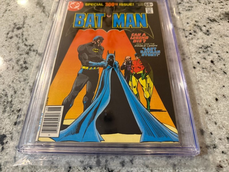 Batman # 300 CGC Graded 8.0 DC Comic Book 1978 JH22