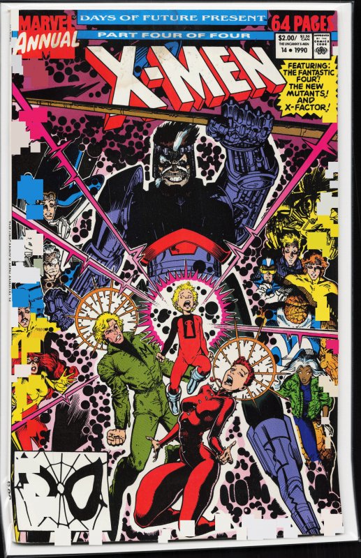 X-Men Annual #14 Direct Edition (1990) X-Men [Key Issue]