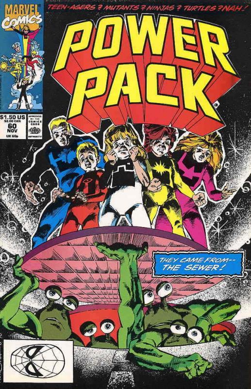 Power Pack #60 FN; Marvel | save on shipping - details inside