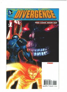 Divegence #1 VF/NM 9.0 DC Comics 2015 FCBD Variant Darkseid, 1st Grail